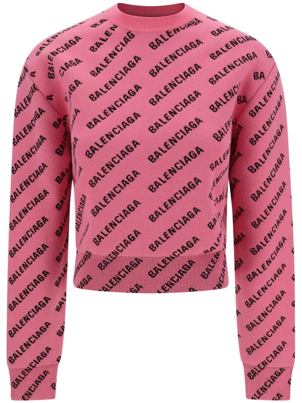 Balenciaga 提花毛衣 - 粉色