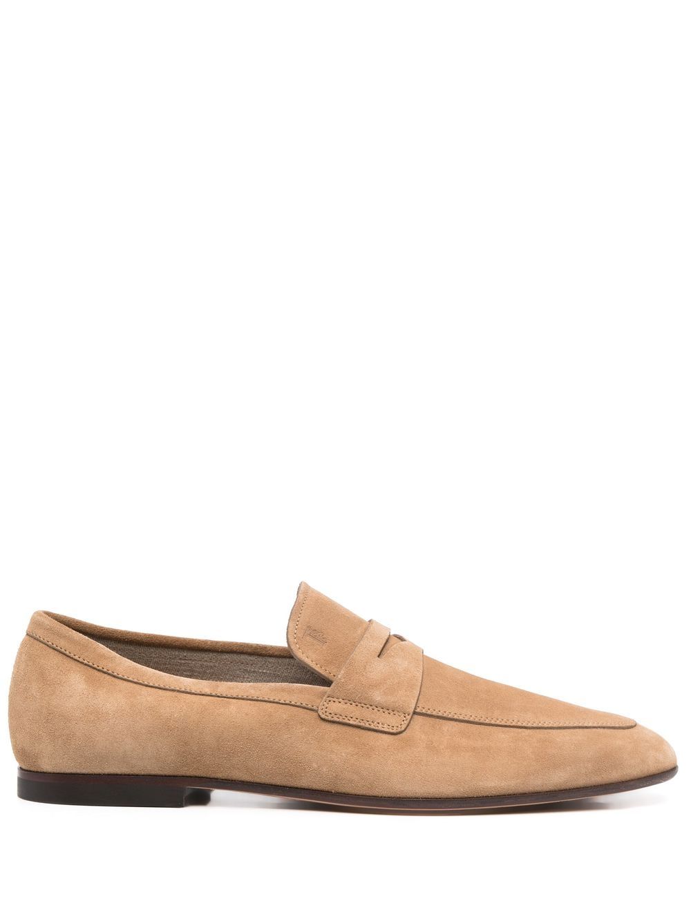 Tod's 杏仁形鞋头经典乐福鞋 - 中性色