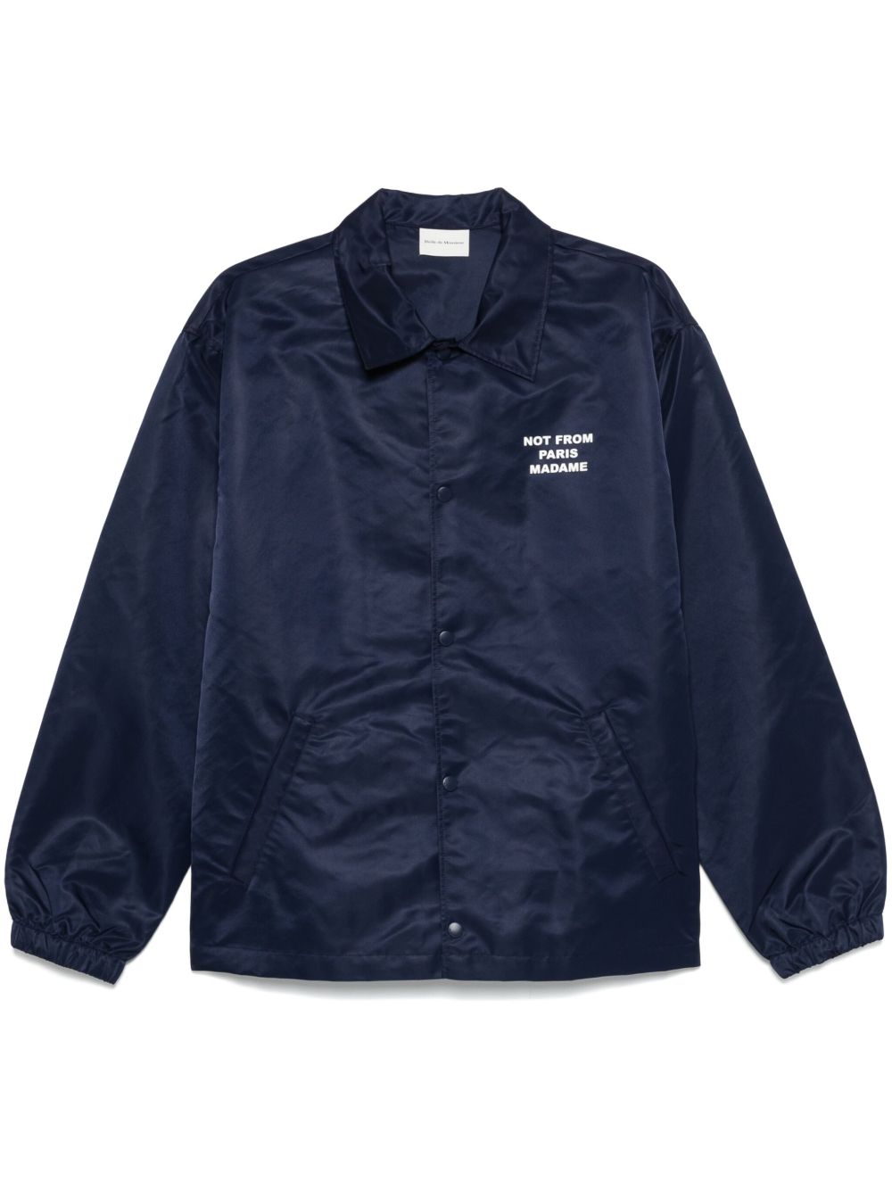 Drôle De Monsieur La Veste Slogan 夹克 - 蓝色
