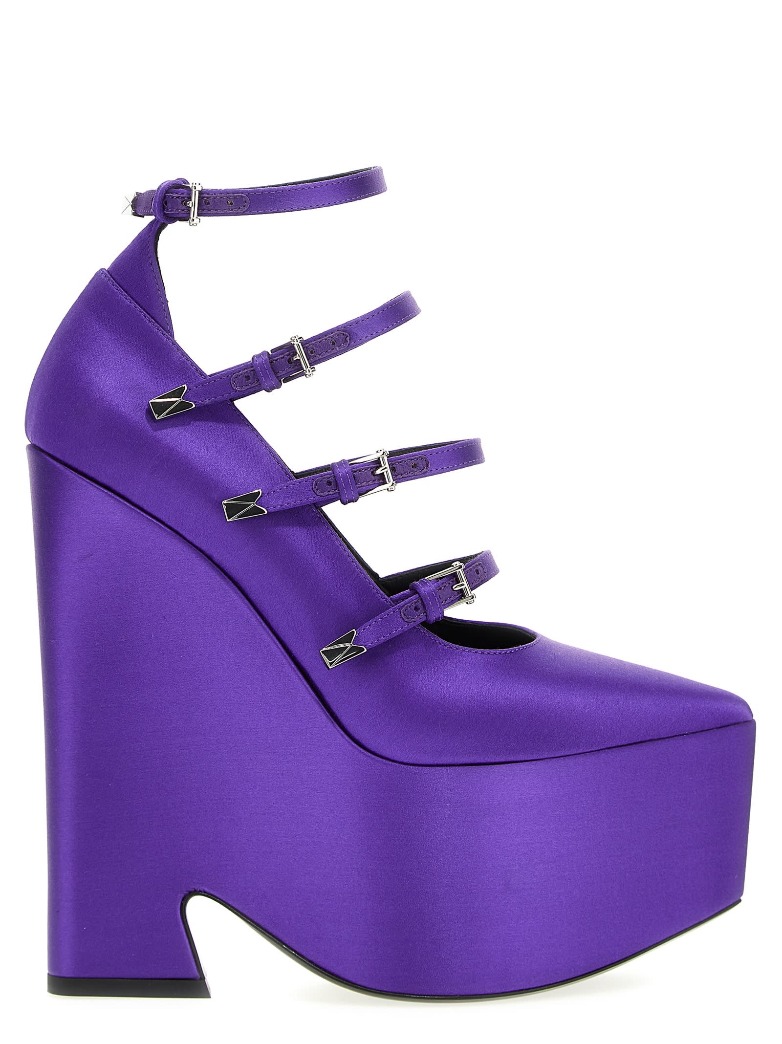 Versace Tempest Platform Pumps