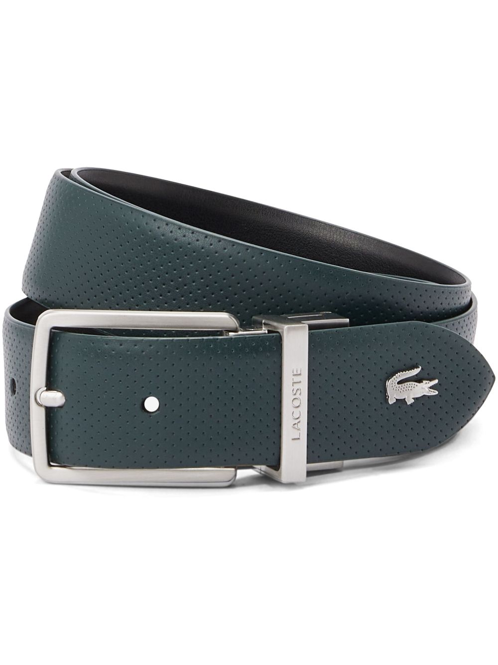 Lacoste 双面皮质腰带 - 蓝色