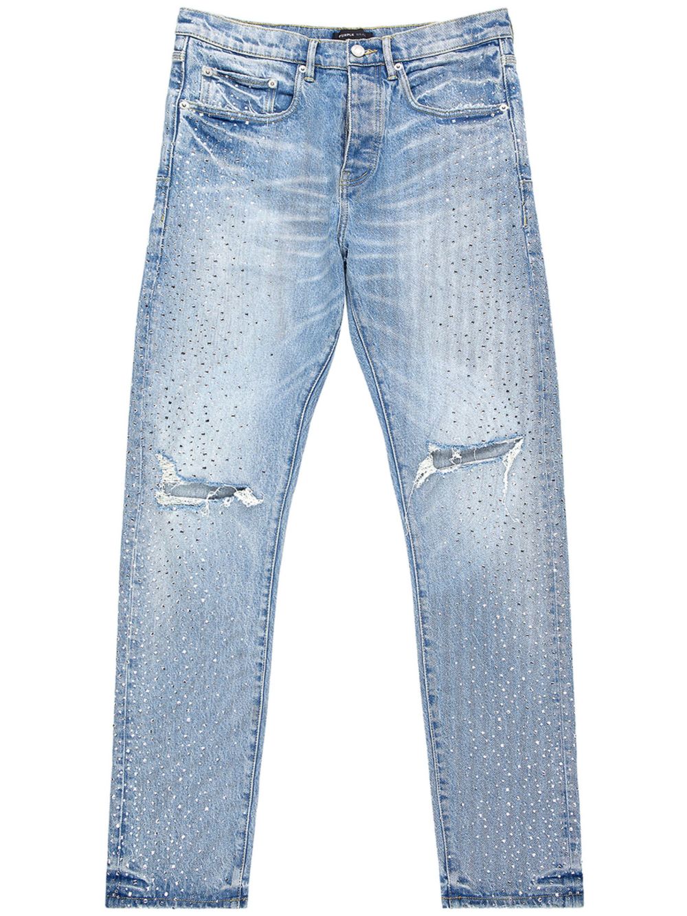 Purple Brand P005 Holloway Vintage 牛仔裤 - 蓝色