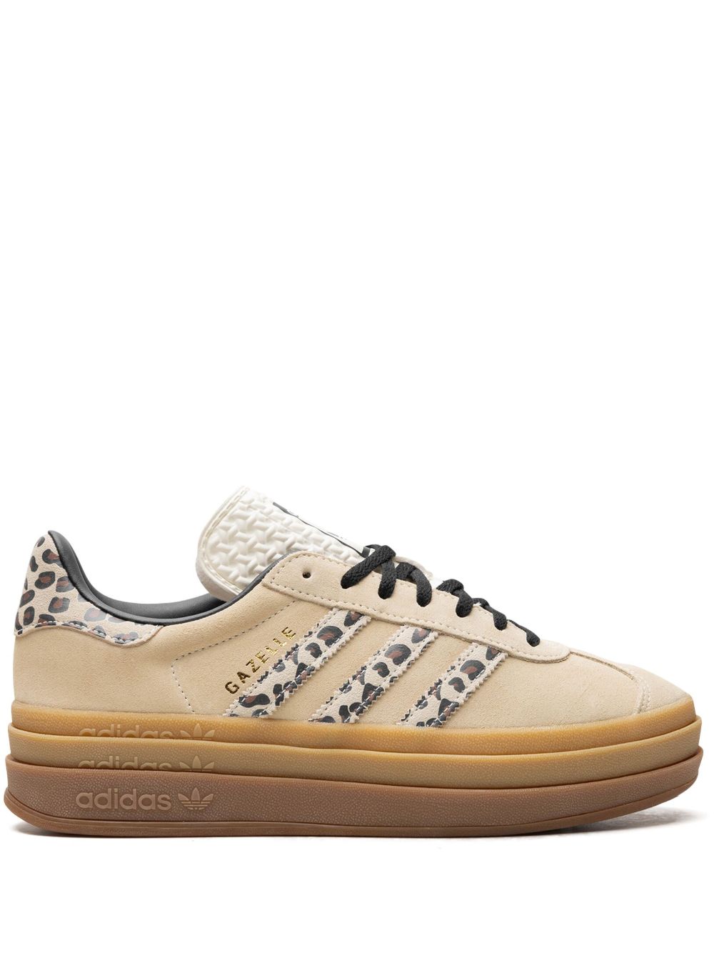 adidas Gazelle Bold Cream Leopard 运动鞋 - 中性色