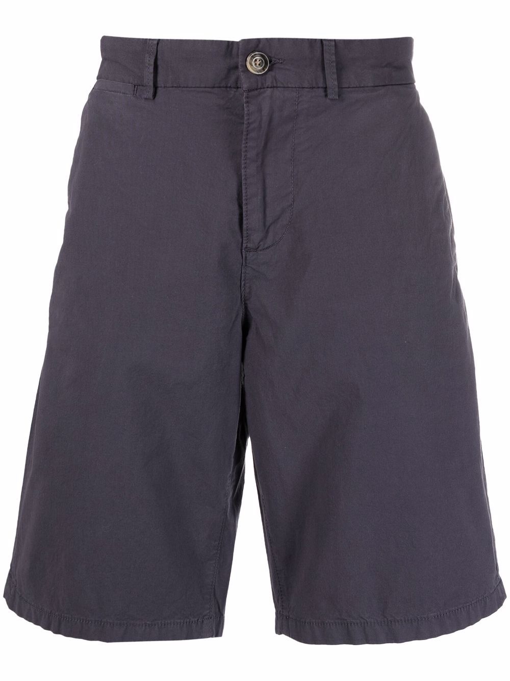 7 For All Mankind 及膝卡其短裤 - 蓝色