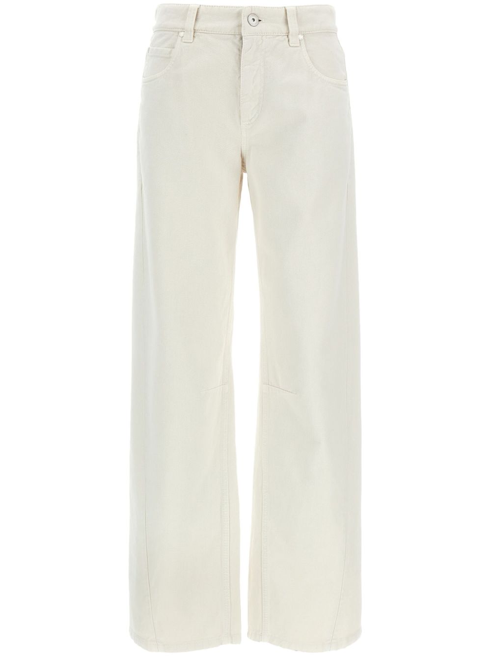 Brunello Cucinelli 直筒牛仔裤 - 中性色
