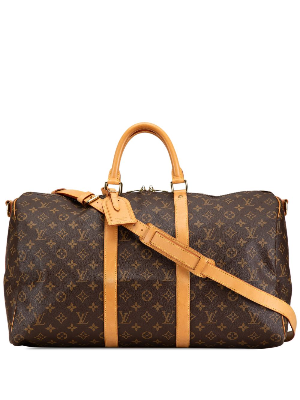 Louis Vuitton Pre-Owned 1996 Monogram Keepall Bandouliere 50 travel bag - 褐色
