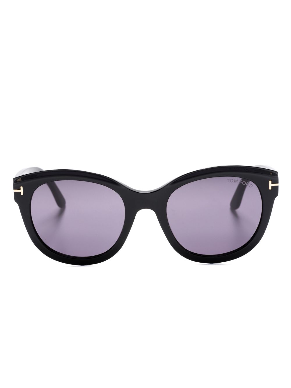 TOM FORD Eyewear Tamara 超大镜框太阳眼镜 - 黑色