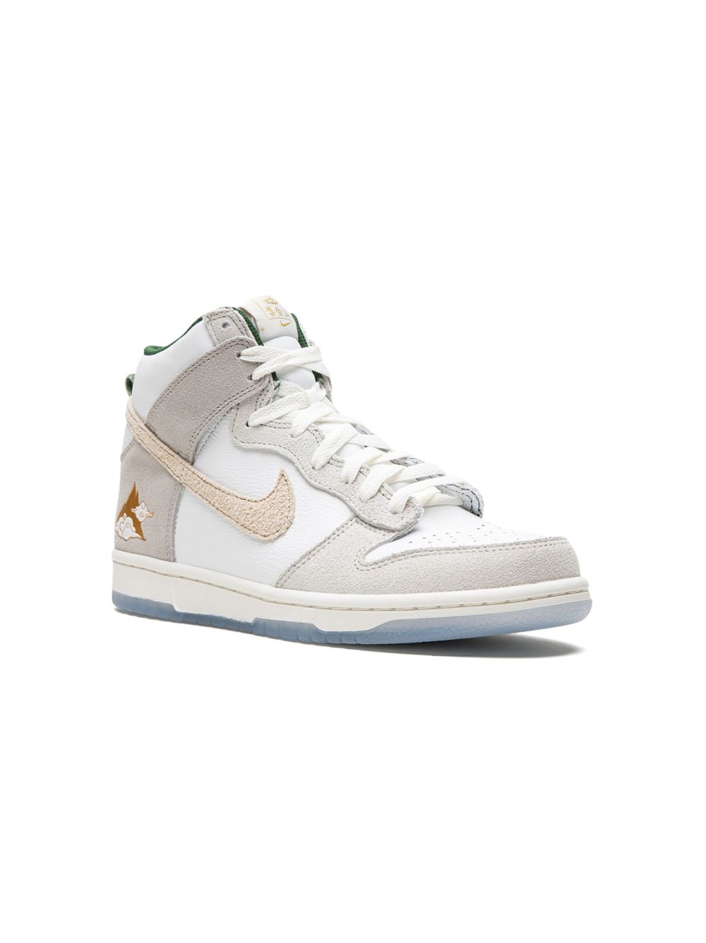 Nike Kids Dunk High San Francisco Chinatown 运动鞋 - 白色