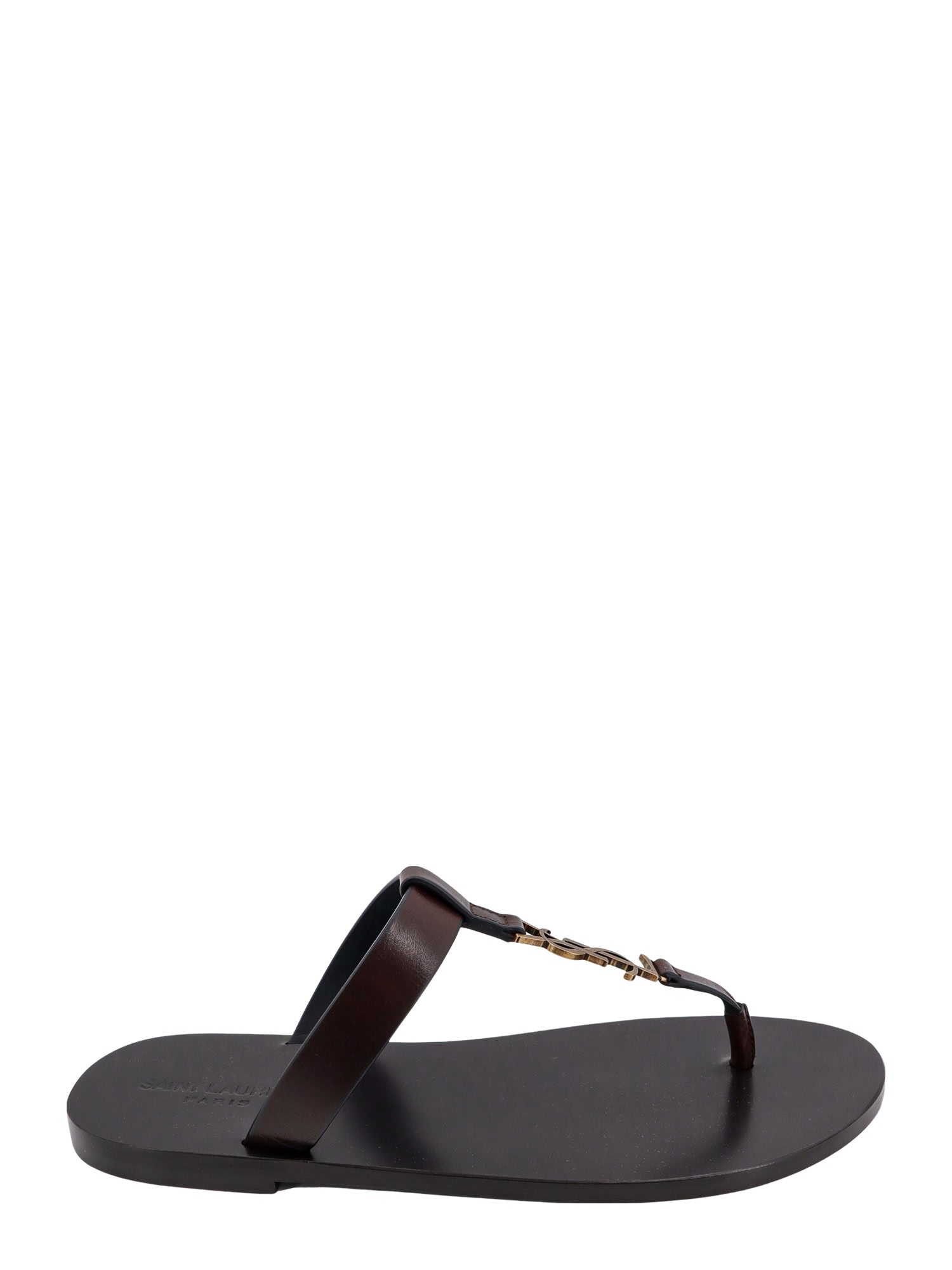 Saint Laurent Cassandre 夹脚拖鞋