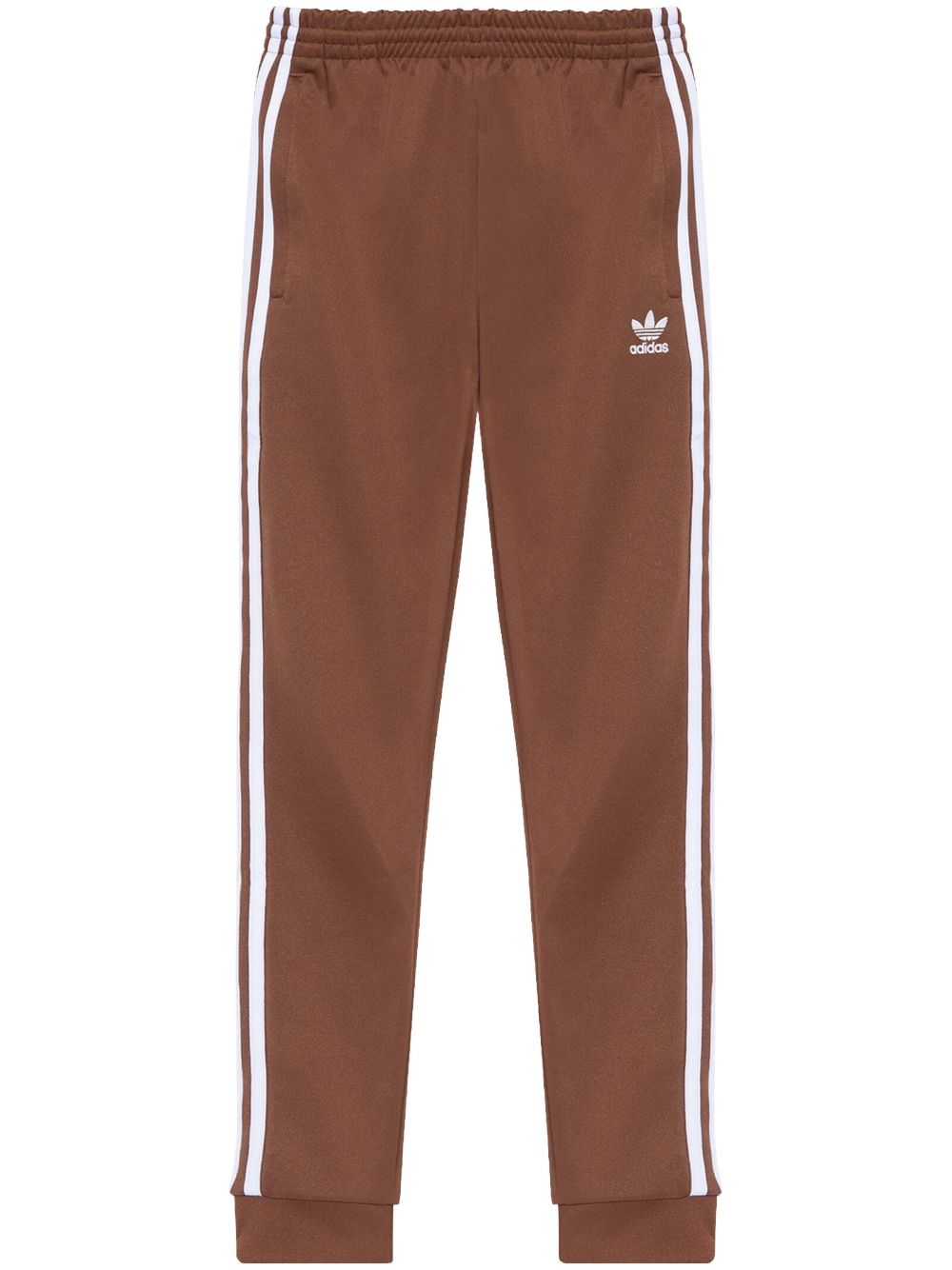 adidas 三条纹运动裤 - 褐色