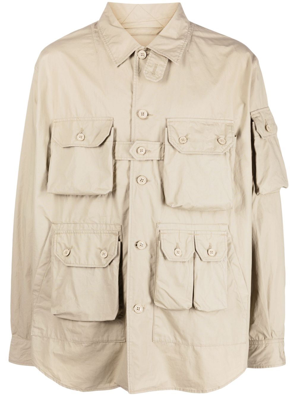 Engineered Garments 工装口袋衬衫式夹克 - 中性色