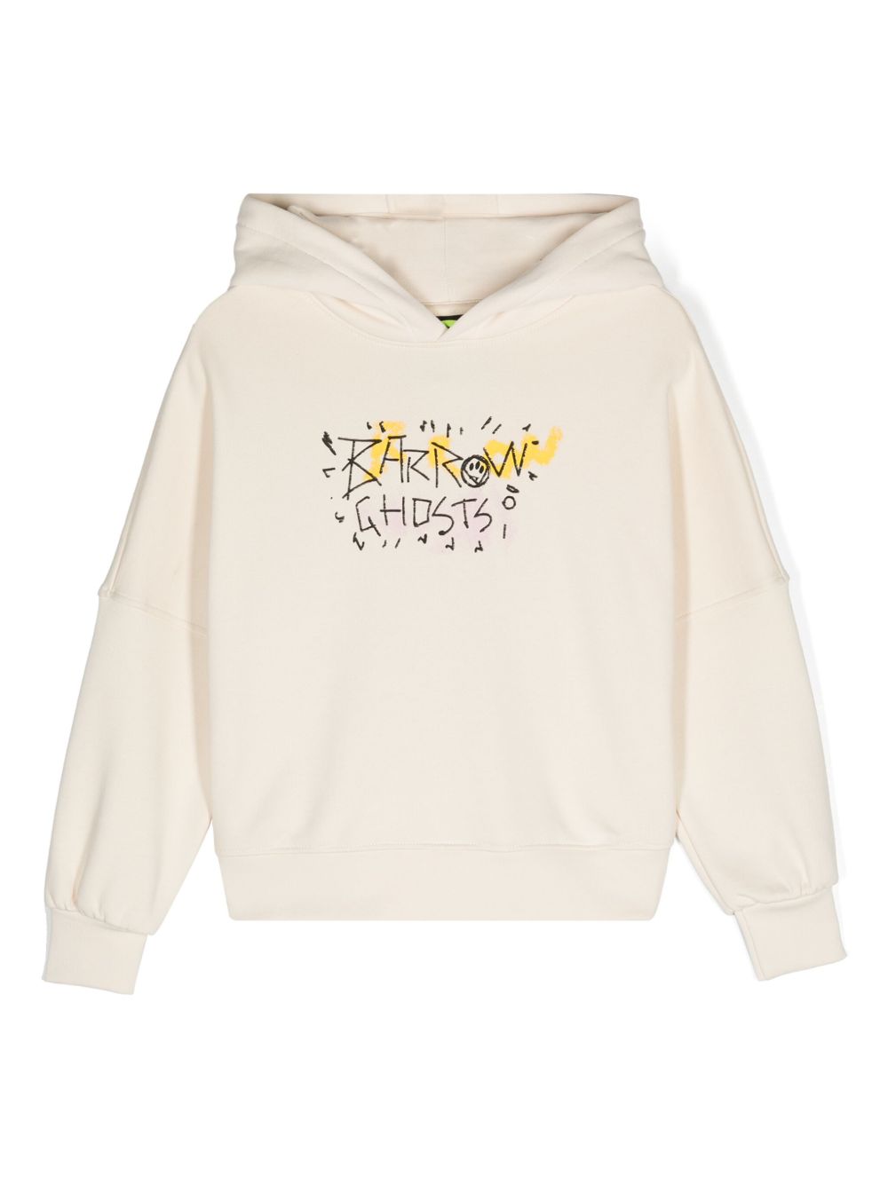 Barrow kids logo印花连帽衫 - 中性色