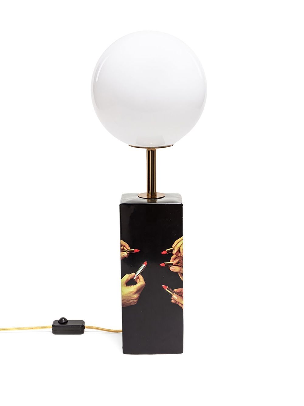Seletti Lipsticks 美国插头台灯 - 黑色
