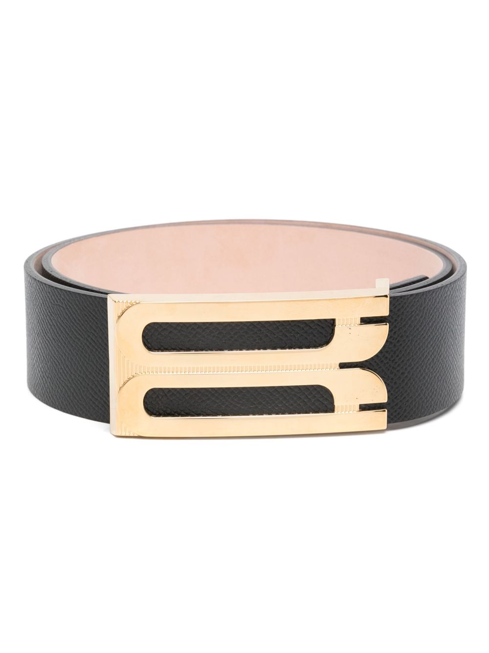 Victoria Beckham Jumbo Frame 腰带 - 黑色