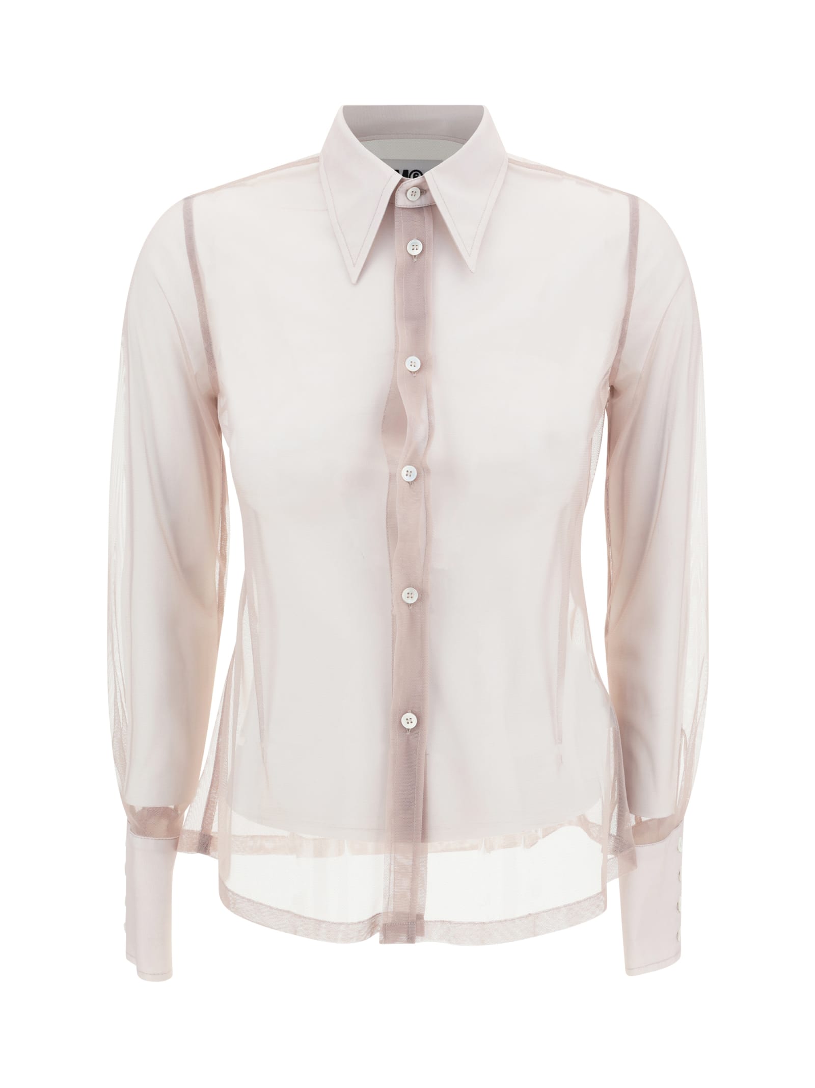 MM6 Maison Margiela Transparent Shirt
