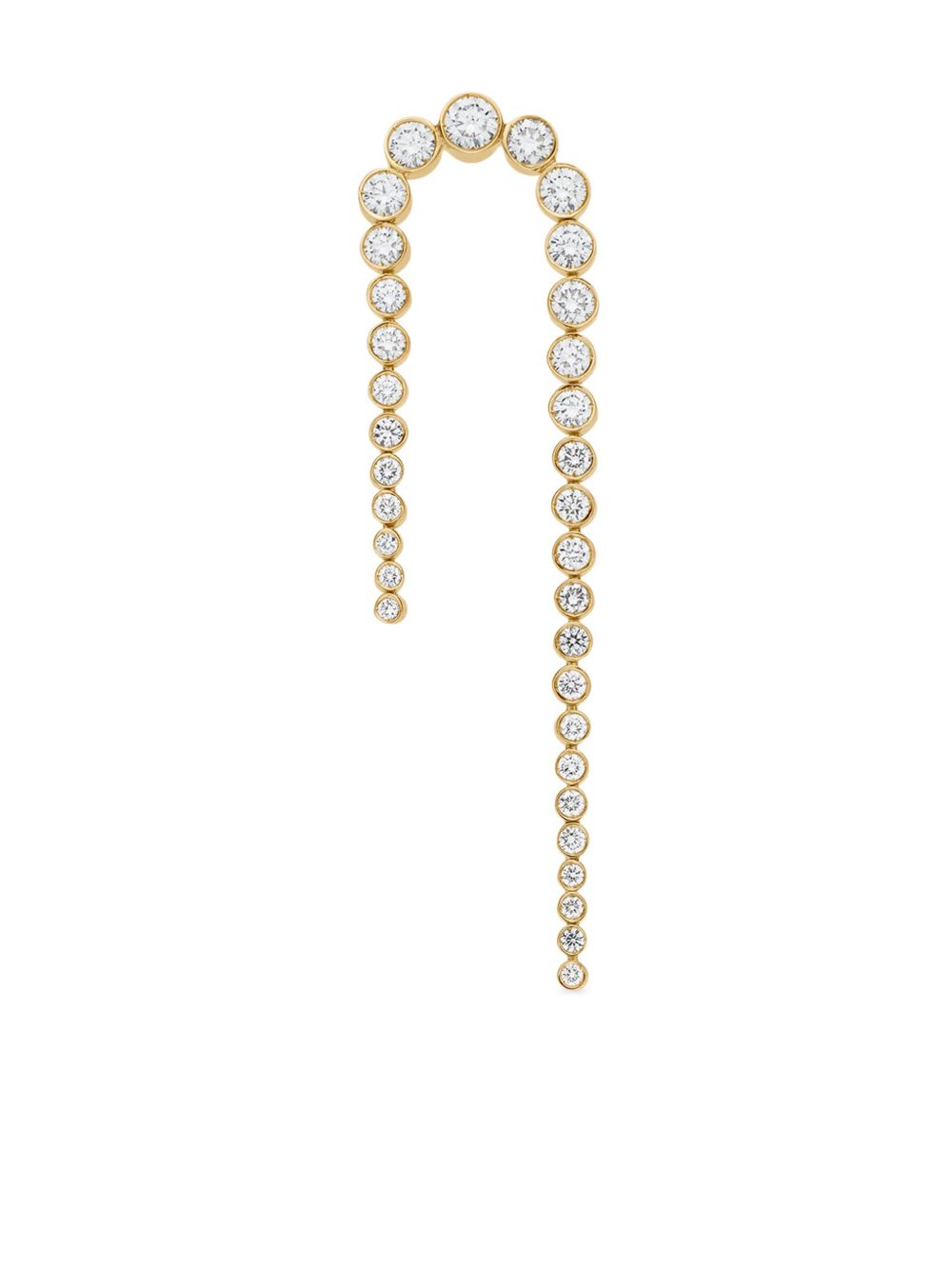 Sophie Bille Brahe 18K黄金 Dia 单只耳环 - 金色