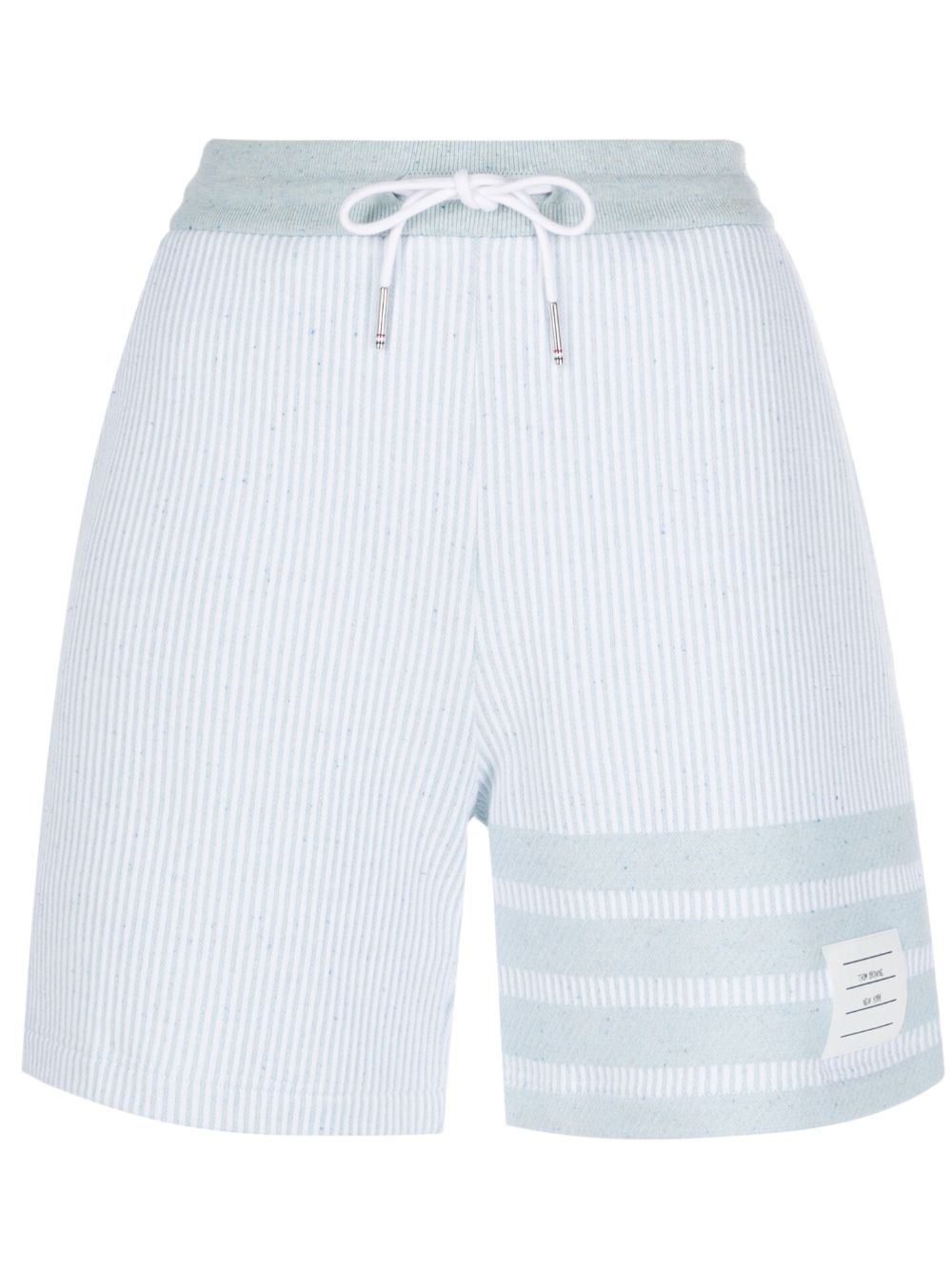 Thom Browne 四条纹运动短裤 - 蓝色