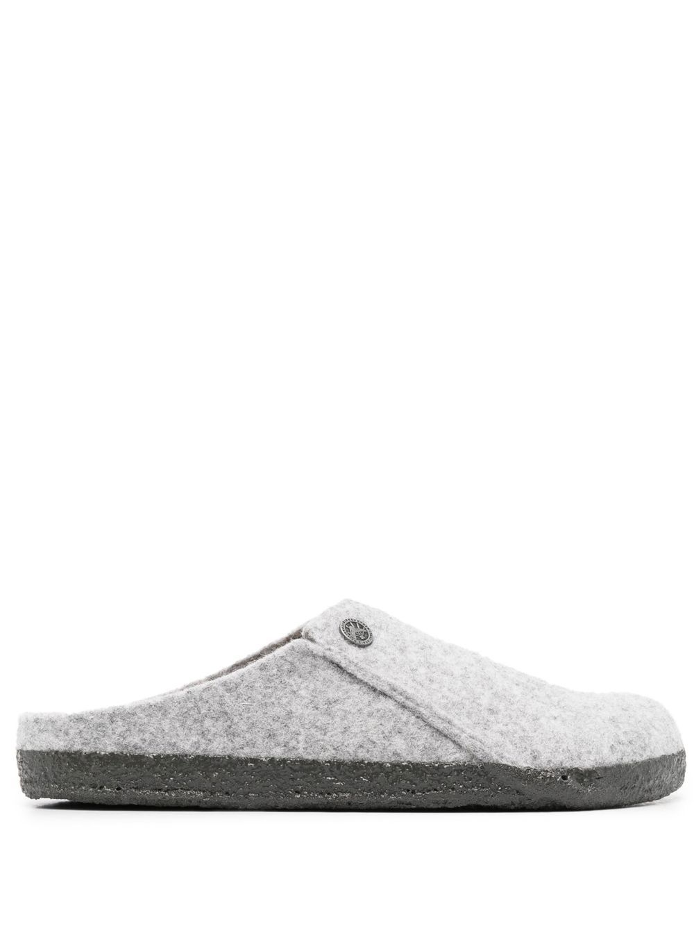 Birkenstock Zermatt 羊毛毛毡拖鞋 - 灰色