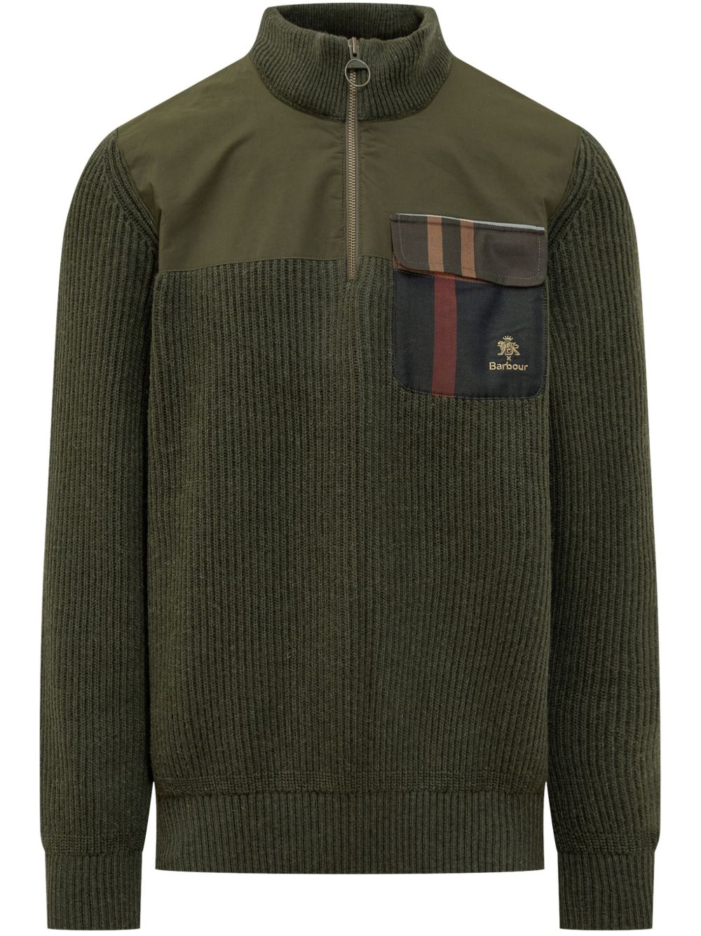 Barbour Barbour x Baracuta Miller 毛衣 - 绿色
