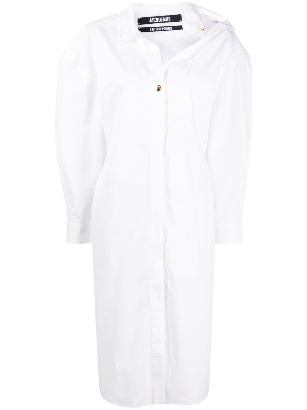 Jacquemus La Robe Chemise 连衣裙 - 白色