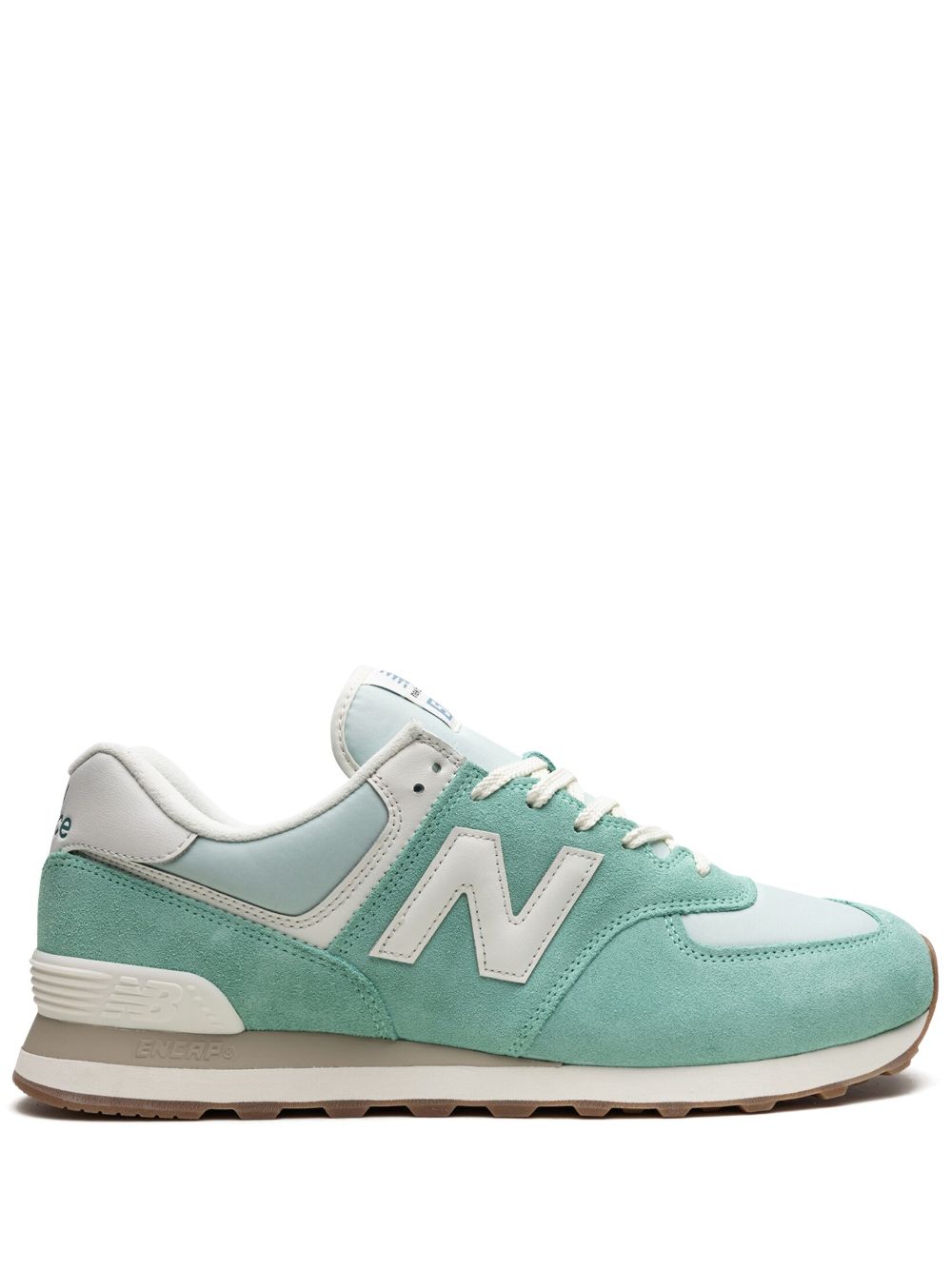 New Balance 574 Green 低帮运动鞋 - 绿色