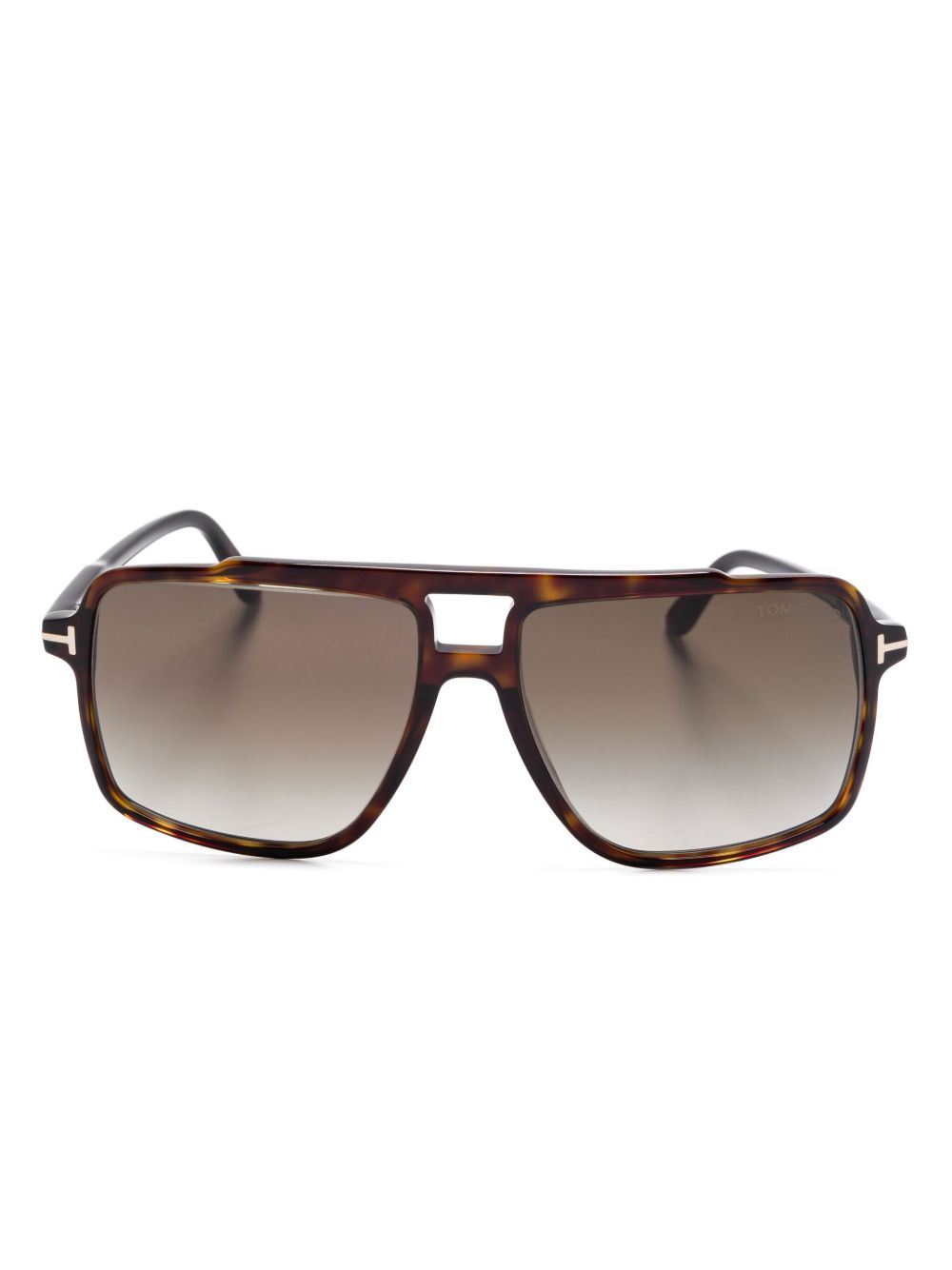 TOM FORD Eyewear Kemp 太阳眼镜 - 褐色