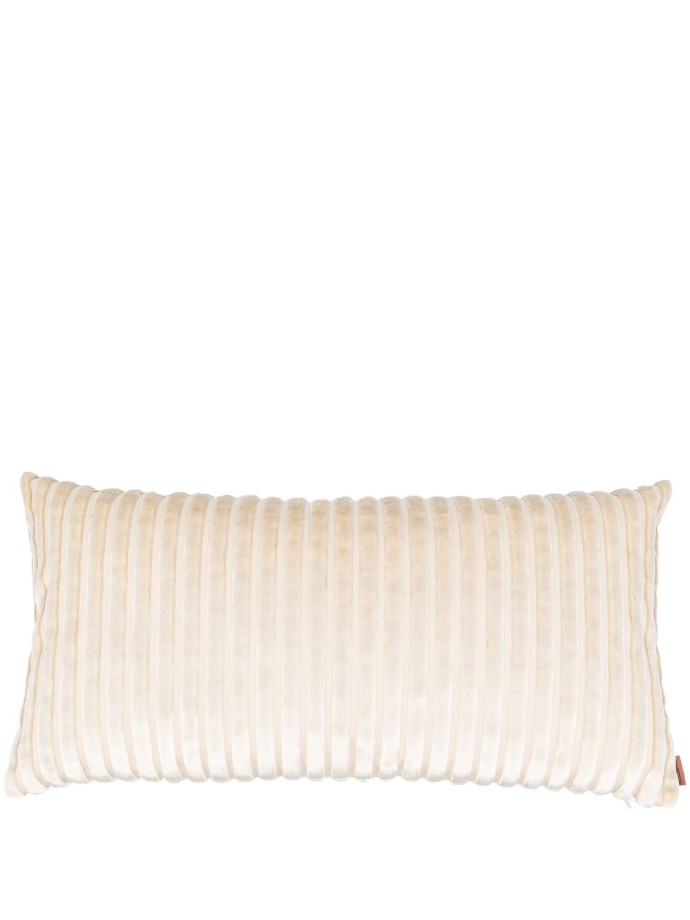 Missoni Home 罗纹丝绒抱枕 - 中性色