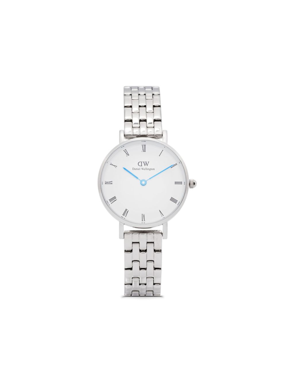Daniel Wellington Petite Roman Numerals 28毫米腕表 - 银色