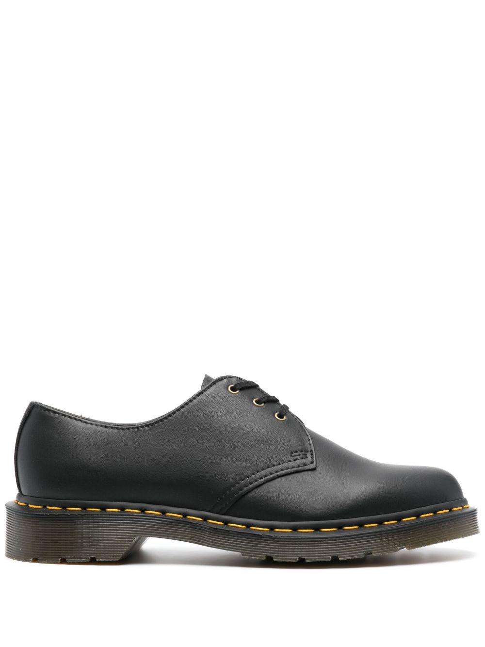 Dr. Martens Felix 对比缝线设计德比鞋 - 黑色