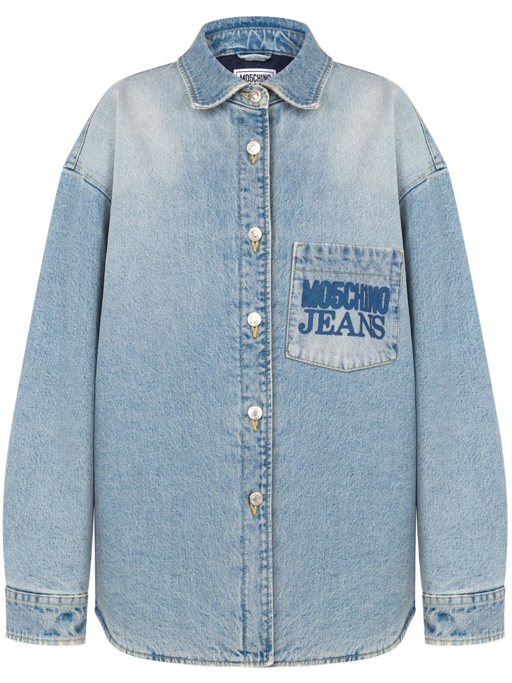 MOSCHINO JEANS 棉牛仔夹克 - 蓝色