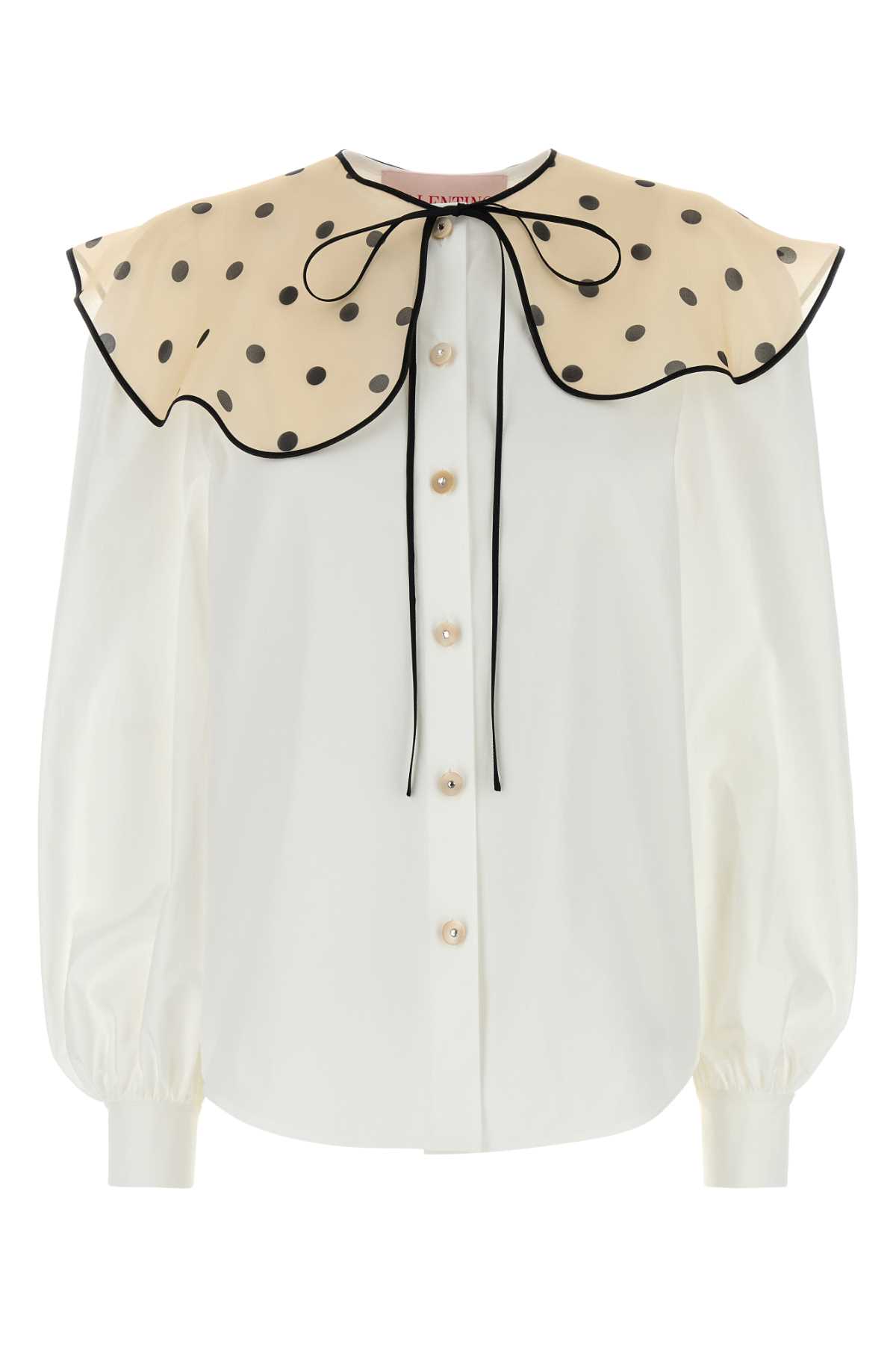 Valentino Garavani White Poplin Shirt