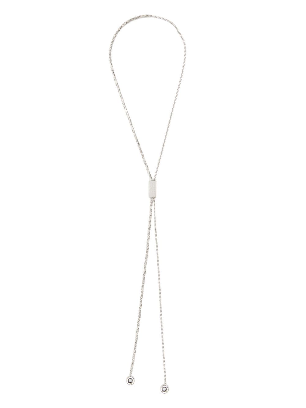 MM6 Maison Margiela 链式项链 - 银色