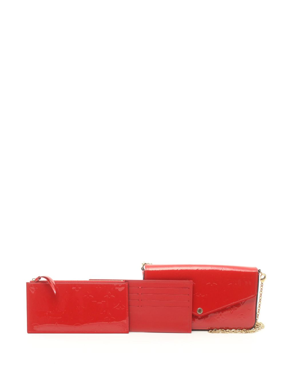 Louis Vuitton Pre-Owned Pochette Félicie 手拿包（2016年典藏款） - 红色