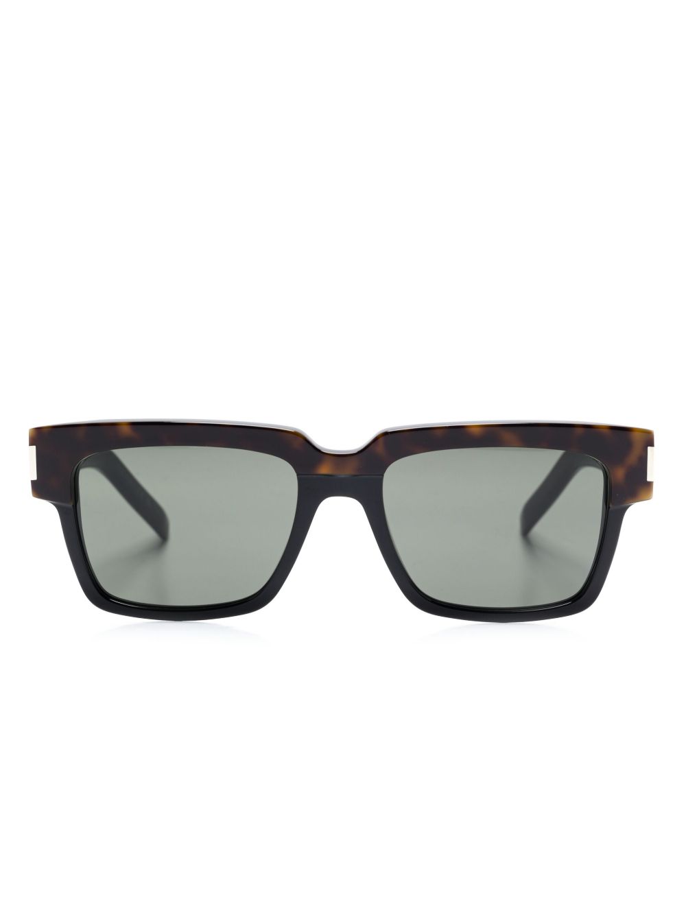Saint Laurent Eyewear Vadim 太阳眼镜 - 褐色