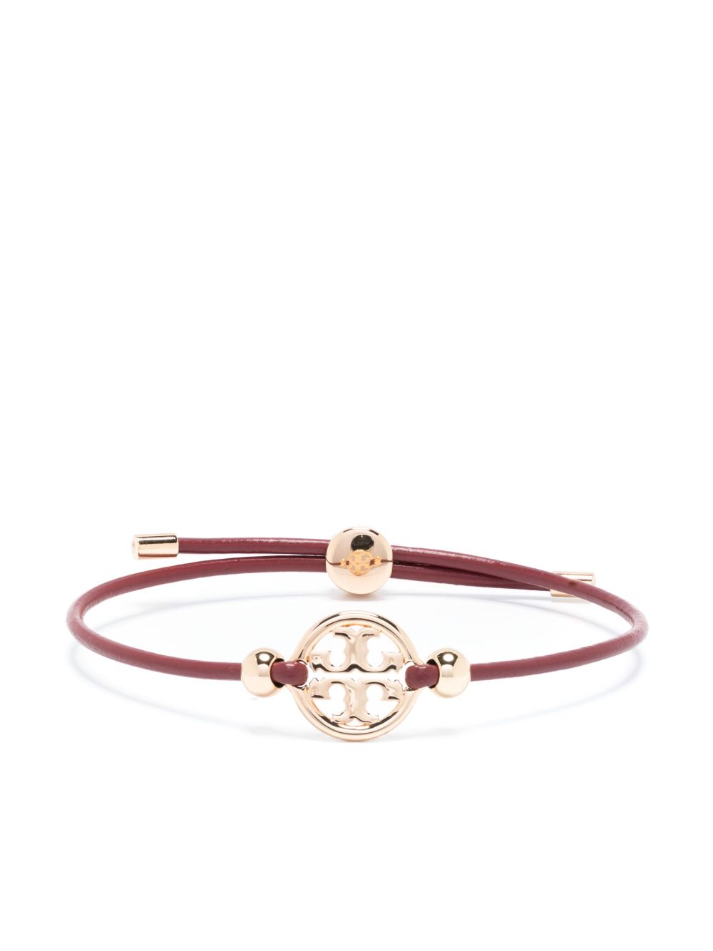 Tory Burch Miller 滑扣手链 - 红色