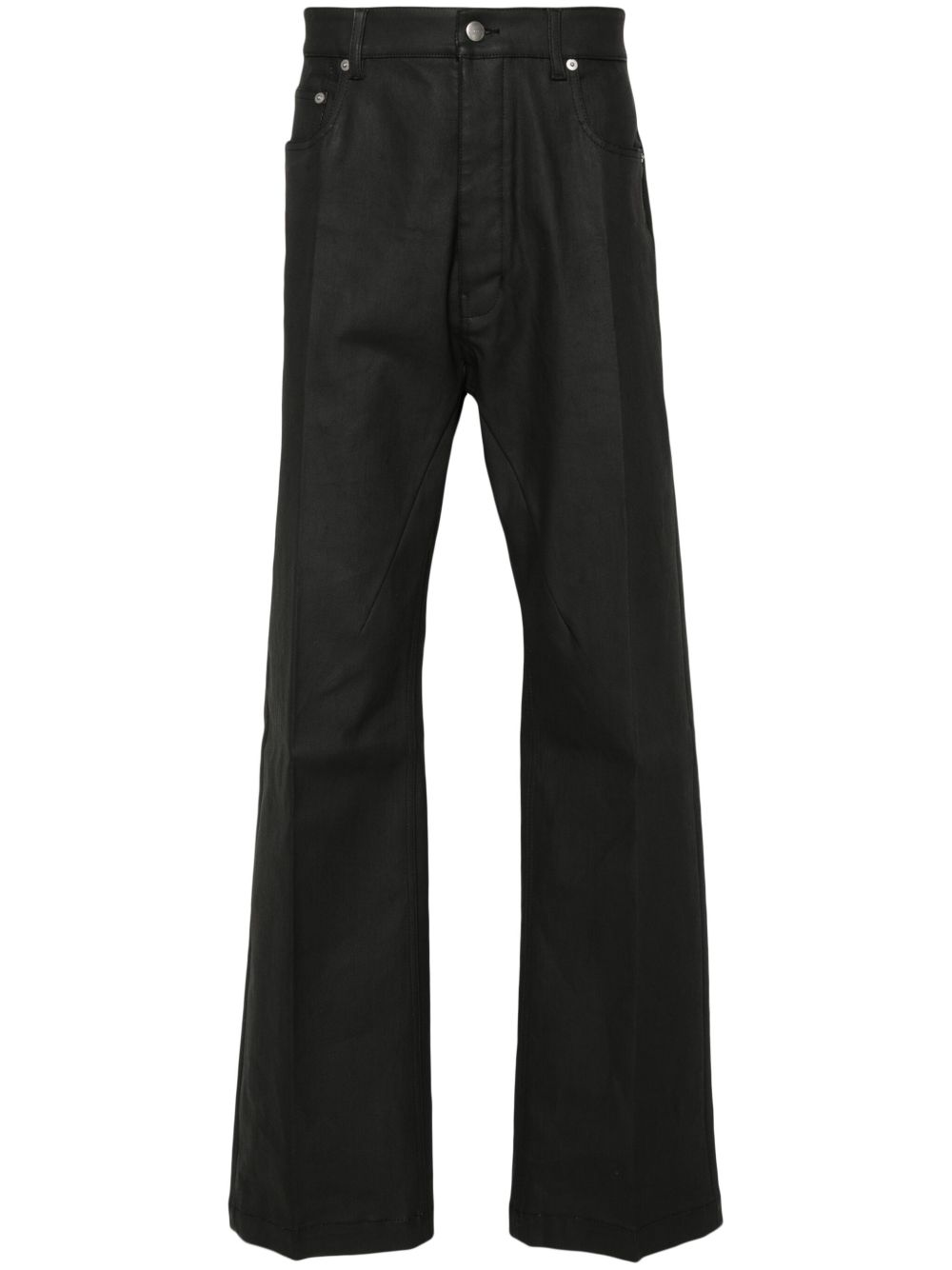 Rick Owens Geth 直筒牛仔裤 - 黑色