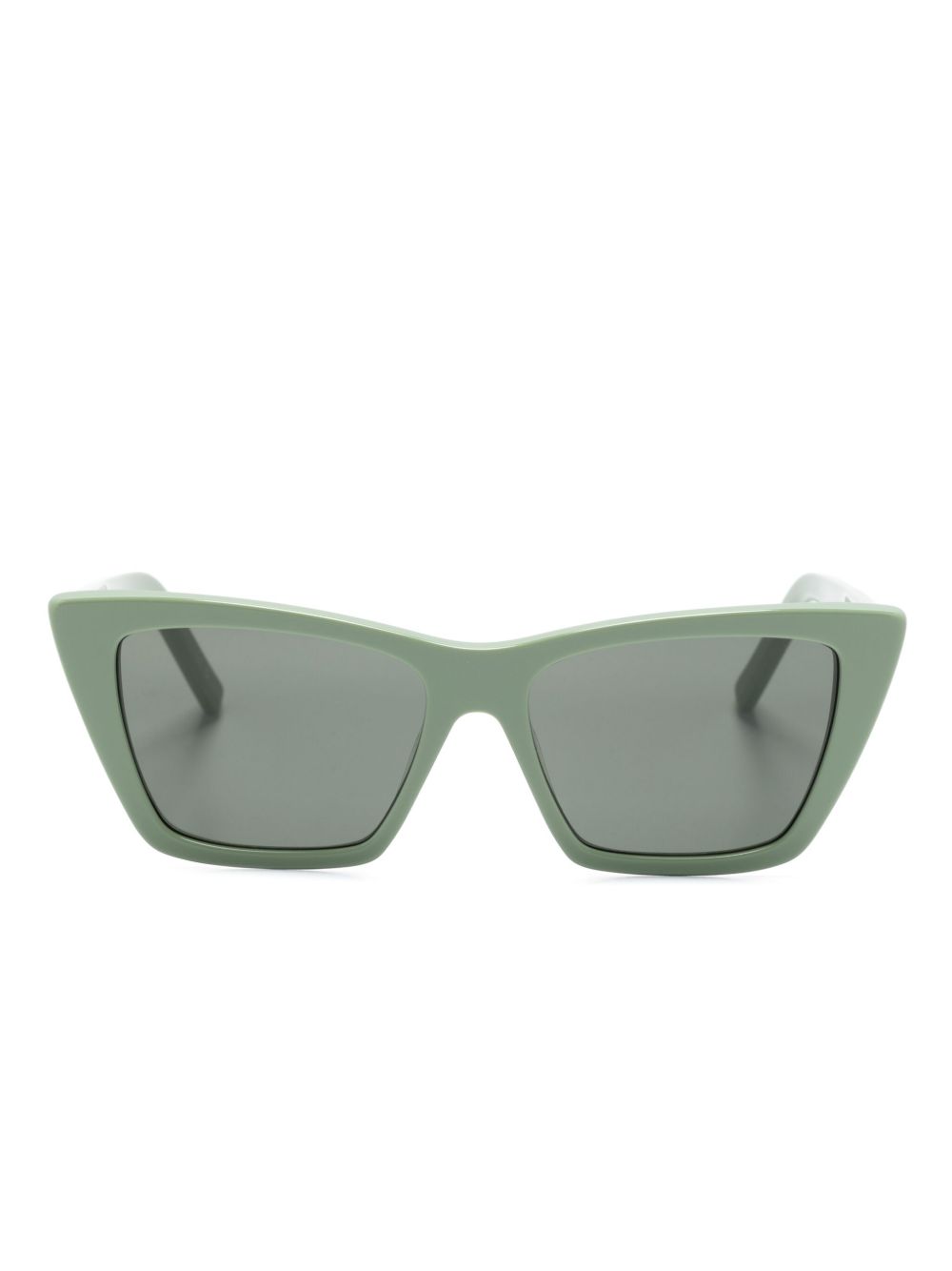 Saint Laurent Eyewear SL276 猫眼框太阳眼镜 - 绿色