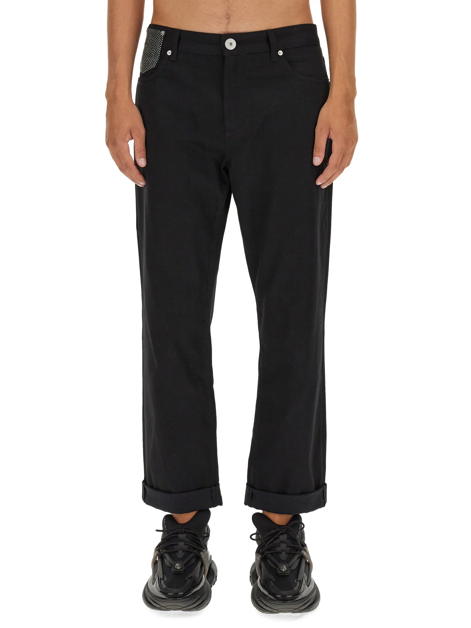 Balmain Jeans In Denim