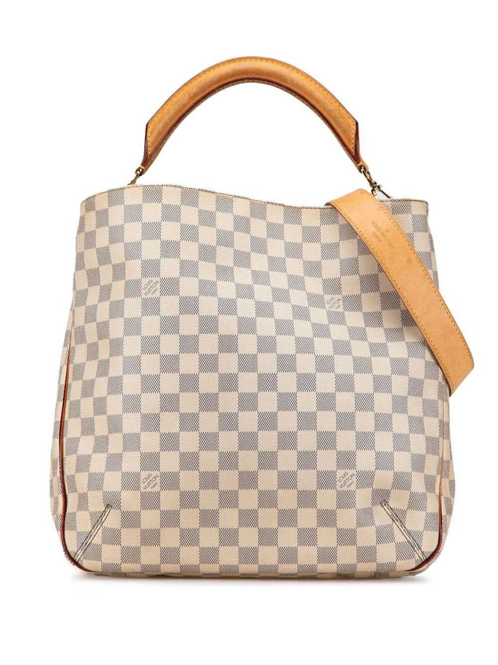 Louis Vuitton Pre-Owned Damier Azur Soffi 斜挎包（2012年典藏款） - 白色
