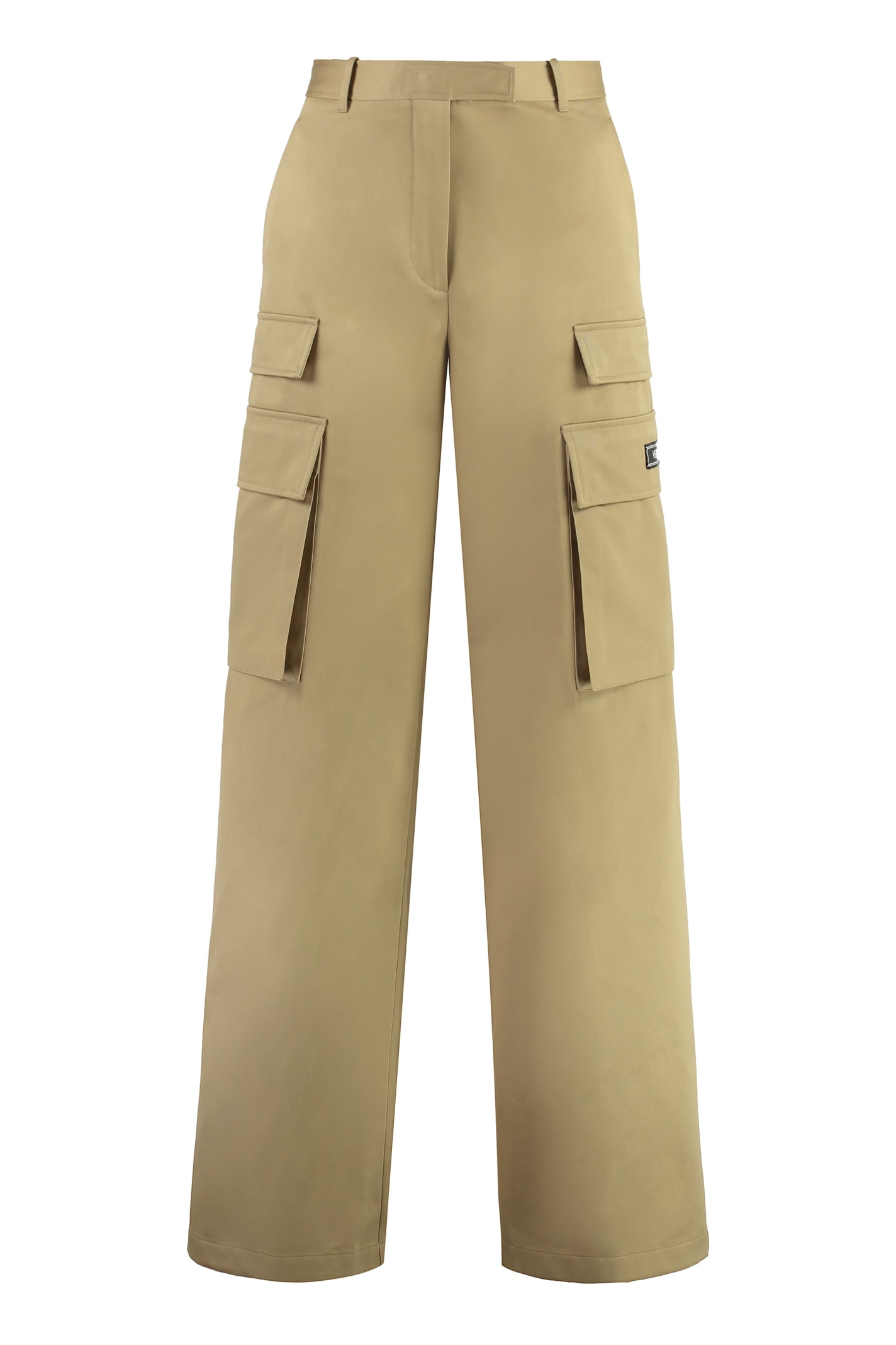 Versace Gabardine Cargo Trousers