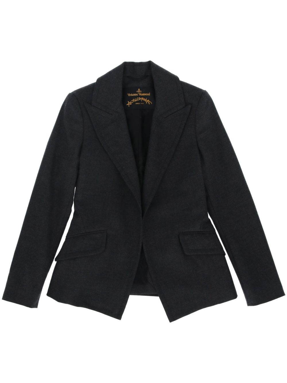 Vivienne Westwood Pre-Owned 戗驳领西装夹克（2017年典藏款） - 灰色