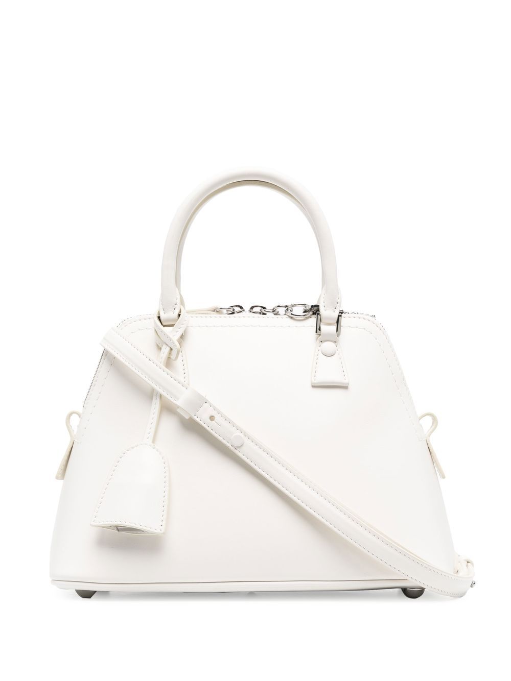 Maison Margiela 5AC Classique 顶置手柄迷你包 - 白色
