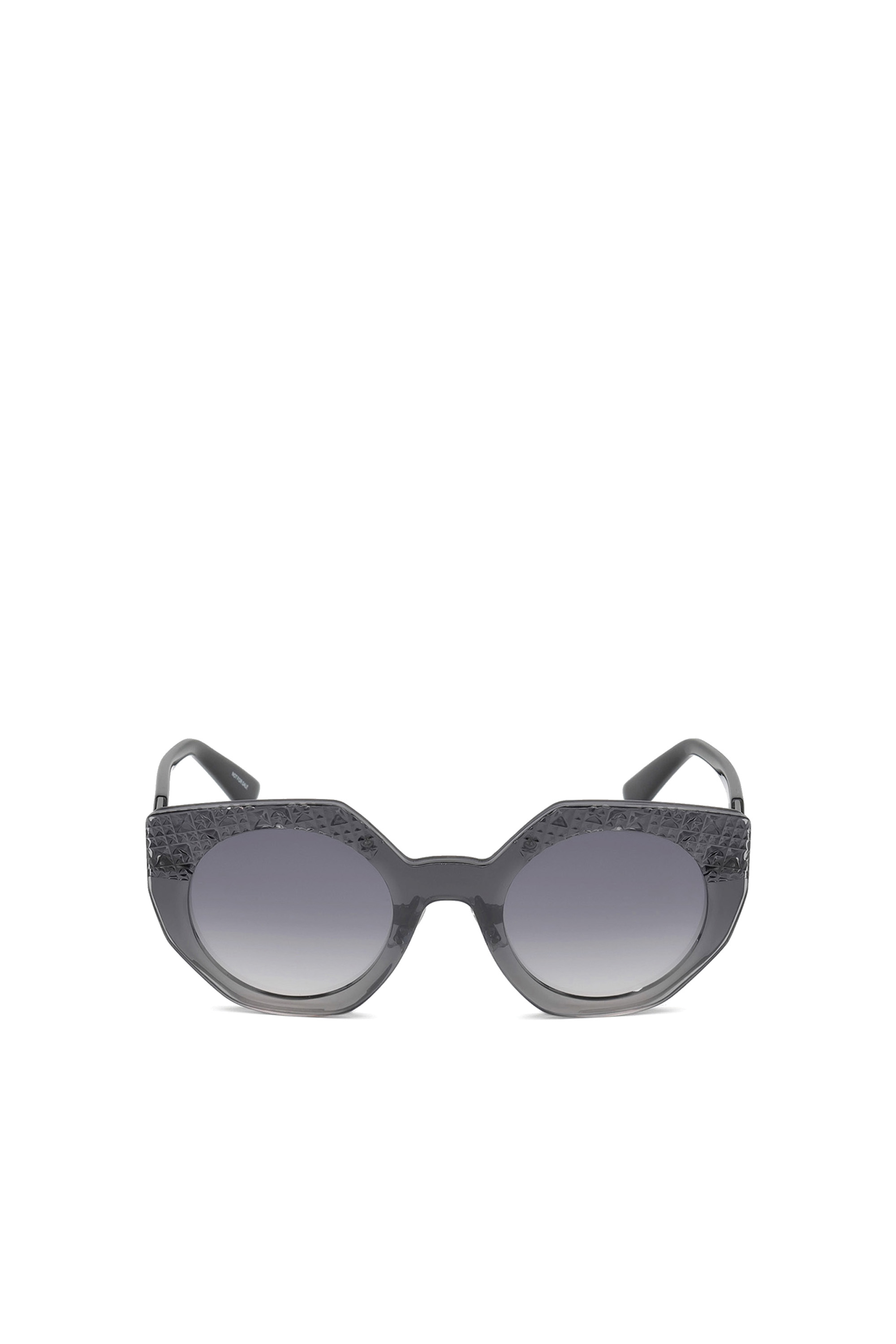 Diesel - Geometric shape eyewear - Sunglasses - Woman - Grey