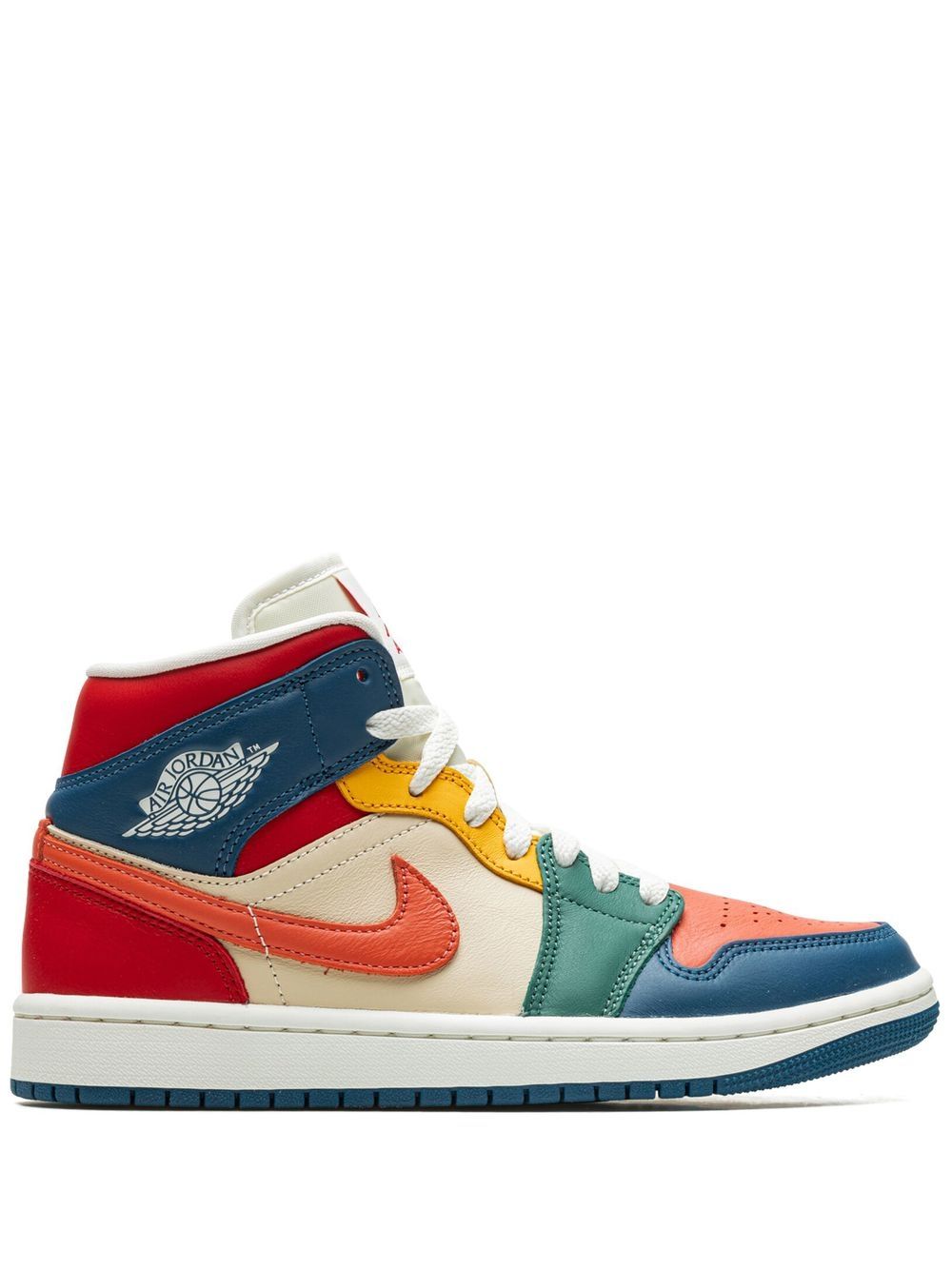 Jordan Air Jordan 1 Mid SE Multi-Color 运动鞋 - 白色
