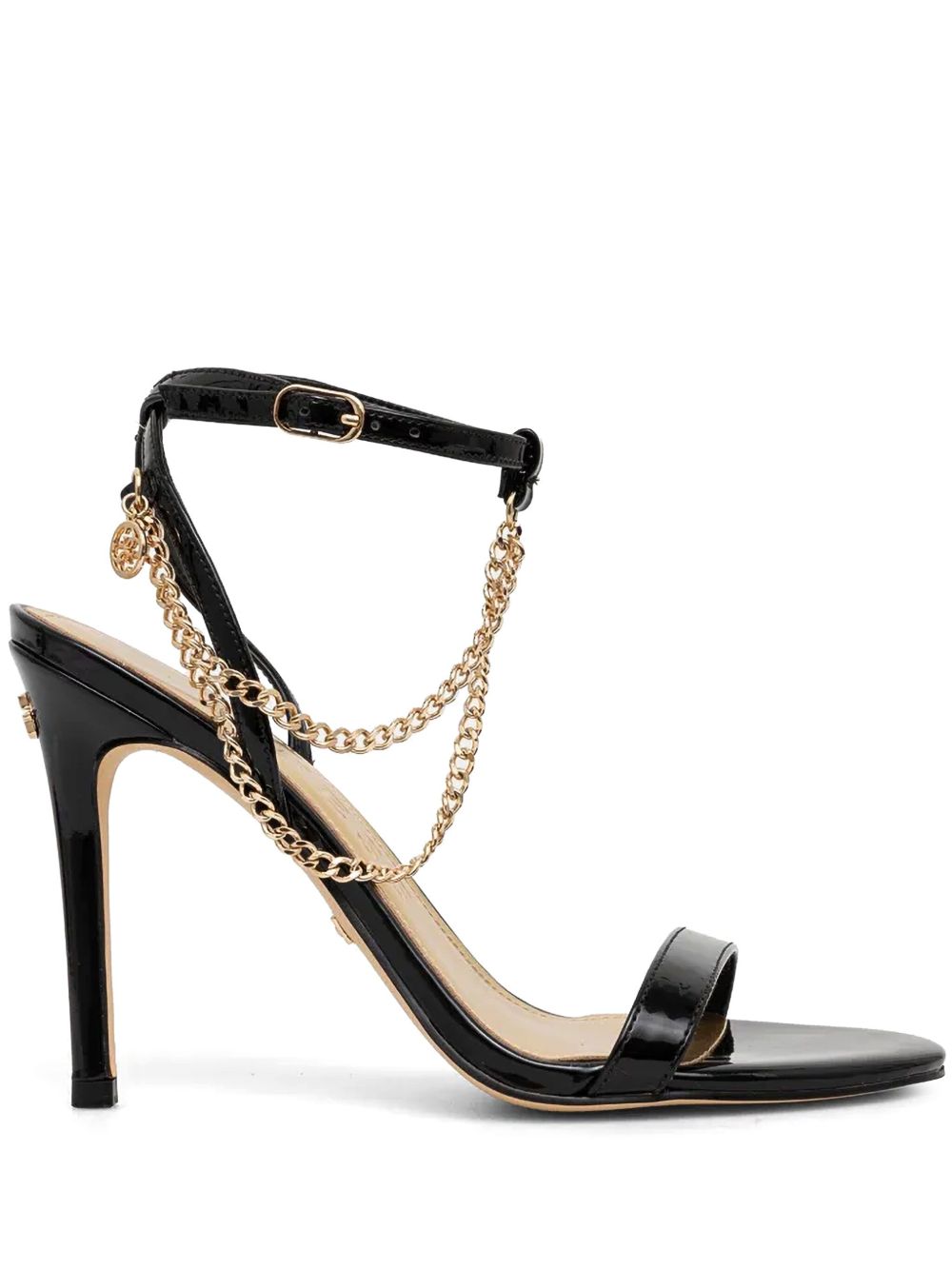 GUESS USA Miami 高跟凉鞋（10.4厘米） - 黑色