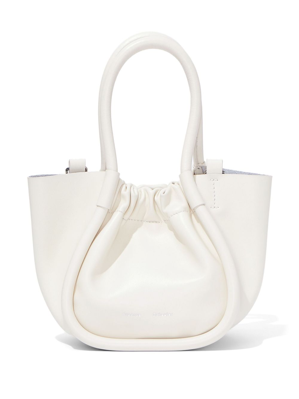 Proenza Schouler 超小号褶饰手提包 - 白色