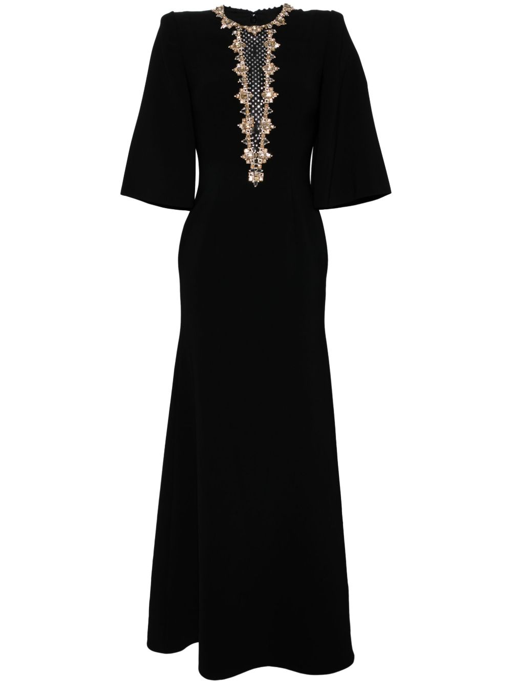 Jenny Packham Mars 连衣裙 - 黑色