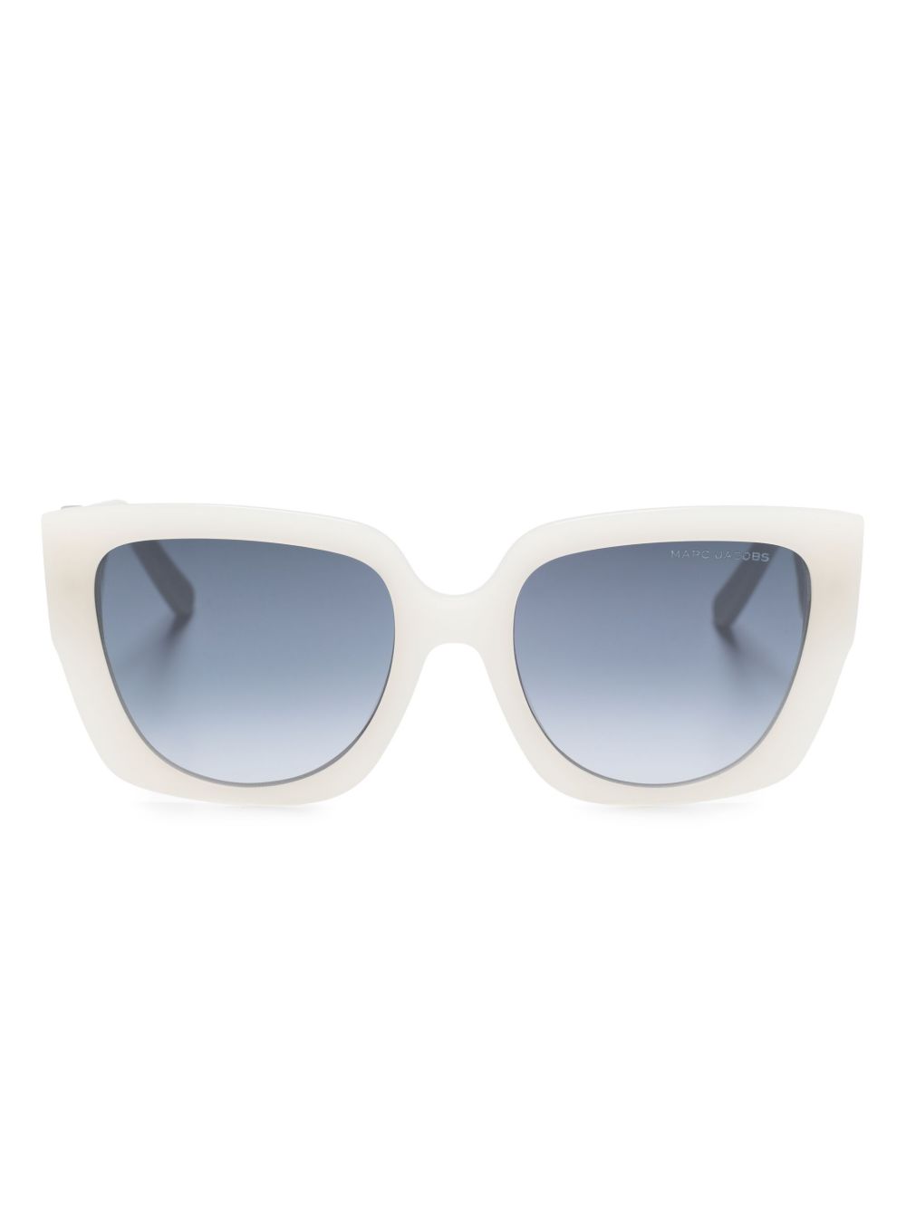 Marc Jacobs Eyewear J Marc 方框太阳眼镜 - 白色