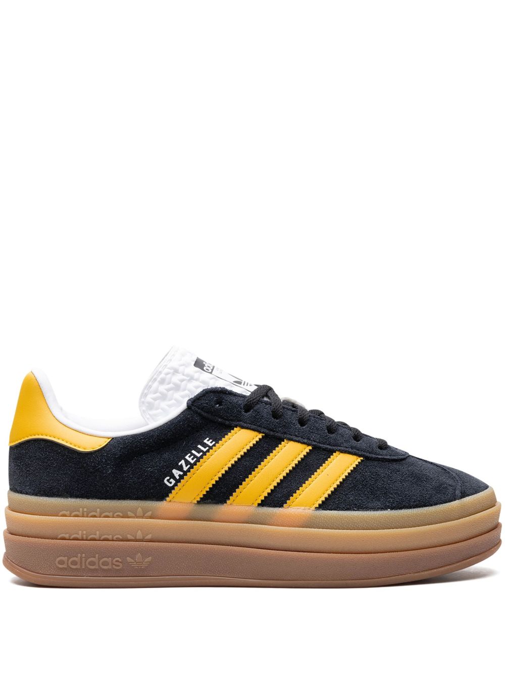adidas Gazelle Bold 绒面皮运动鞋 - 黑色