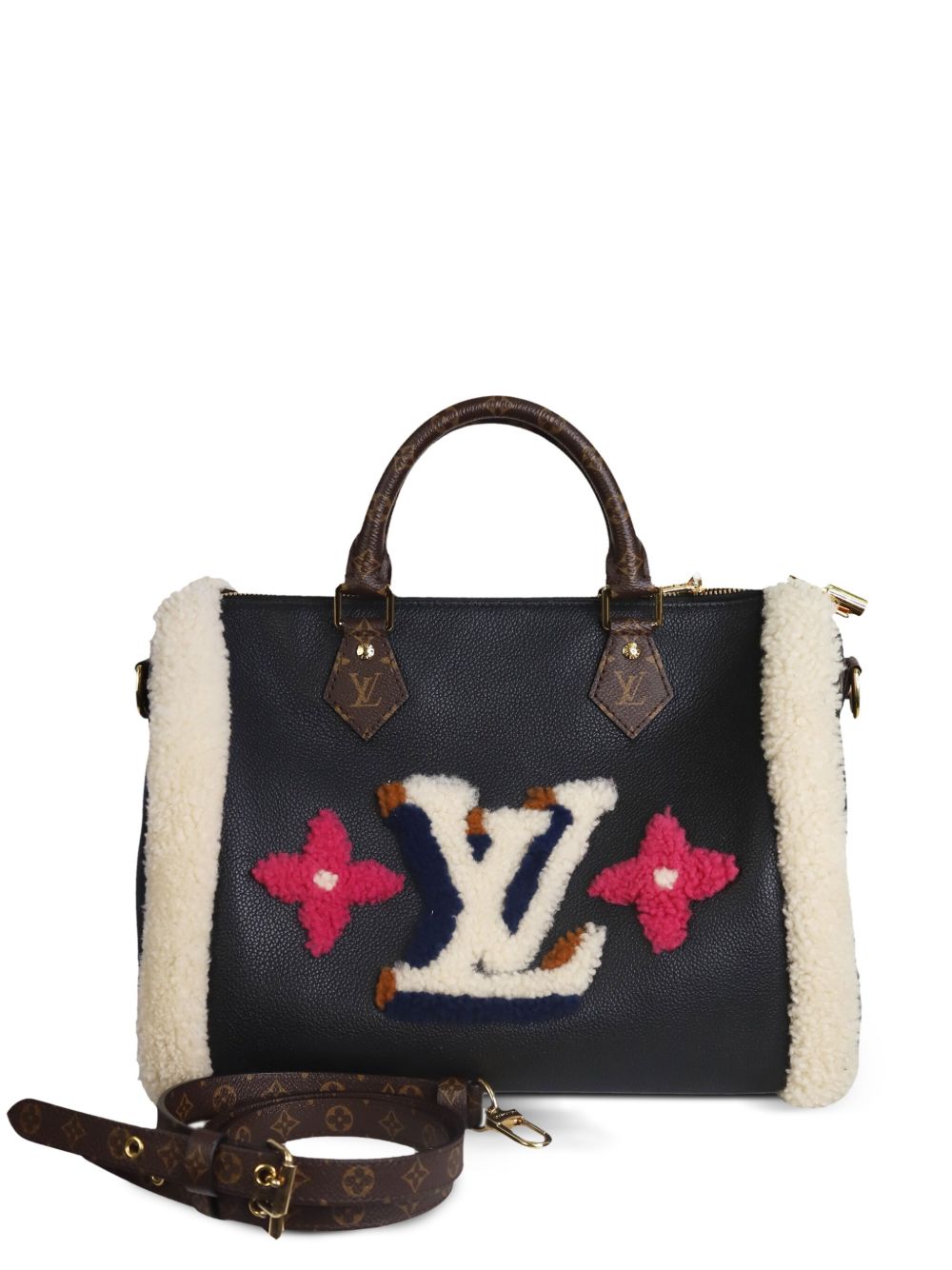 Louis Vuitton Pre-Owned Teddy Speedy 30 手提包（2020年典藏款） - 黑色